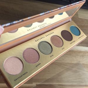 Butter London Natural Goddess eyeshadow palette, slightly swatched